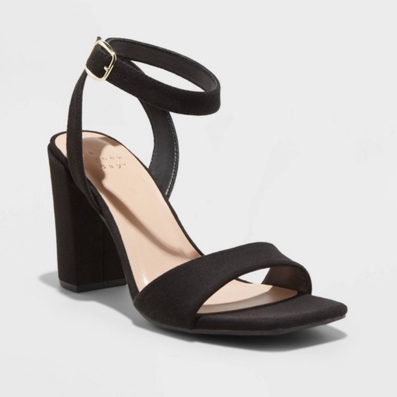 a new day Shoes Nwt A New Day Sal Sandal 4 Block Heels Square Toe